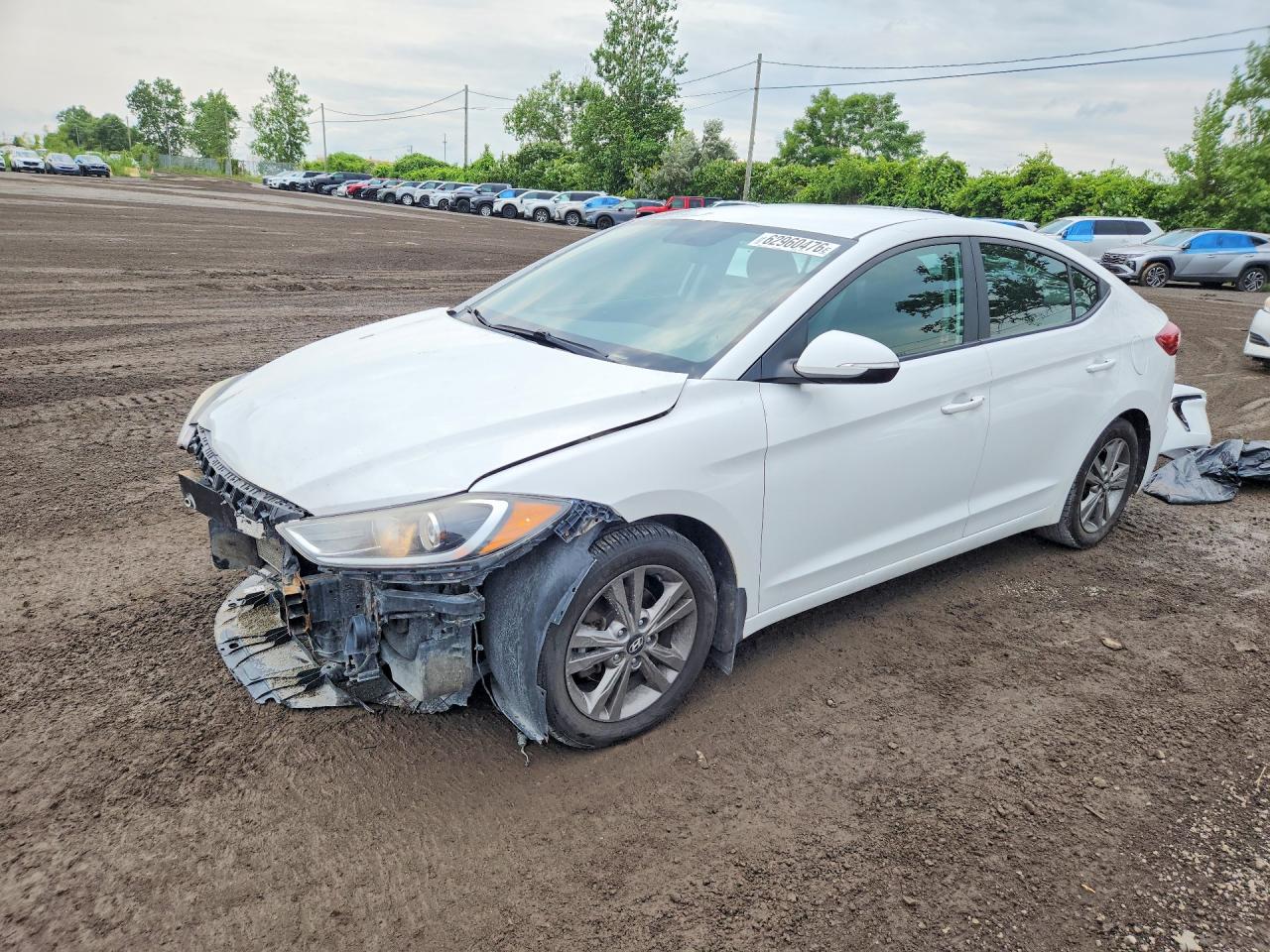 2017 HYUNDAI ELANTRA — Front 3/4