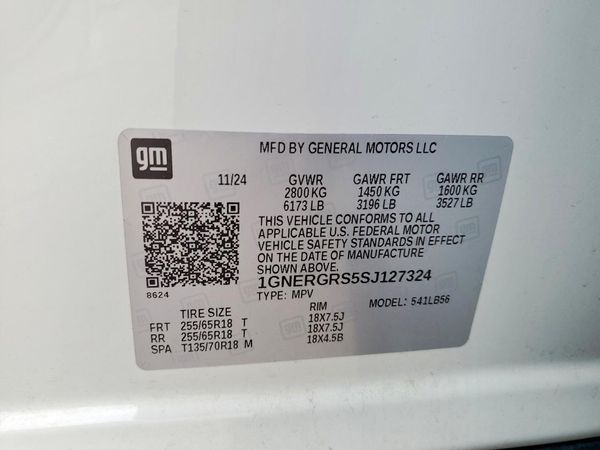 2025 CHEVROLET TRAVERSE LT