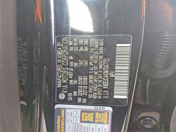2021 KIA SELTOS S — VINS