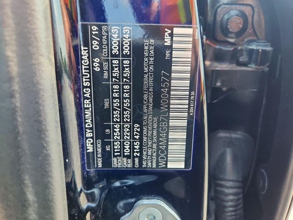 2020 MERCEDES-BENZ GLB GLB250