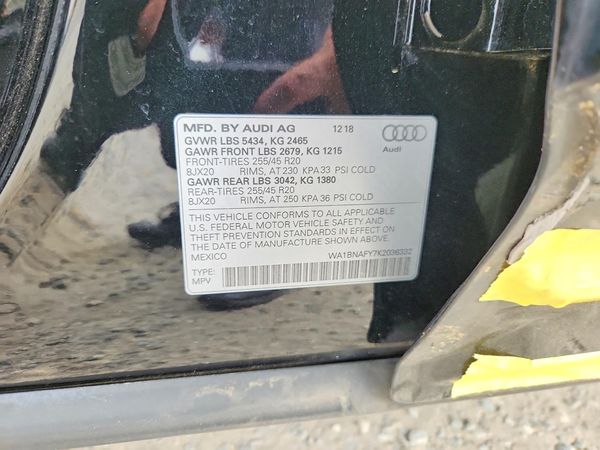 2019 AUDI Q5