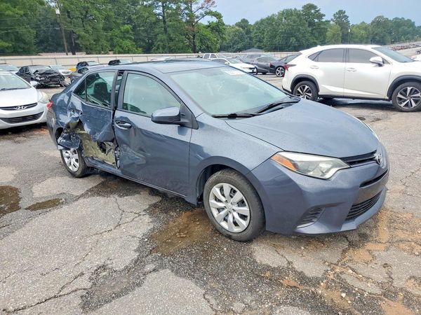 2016 TOYOTA COROLLA L/LE