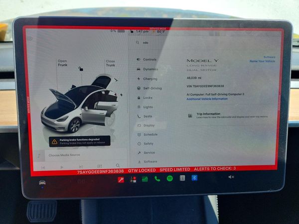 2022 TESLA MODEL Y