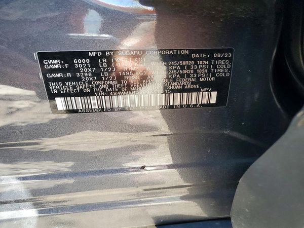 2023 SUBARU ASCENT ONYX ES, SMART, M/R