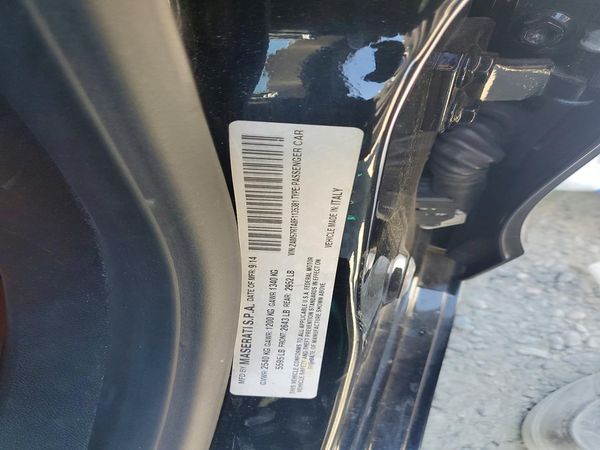 2015 MASERATI GHIBLI