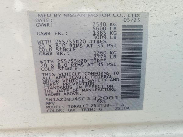 2025 NISSAN MURANO