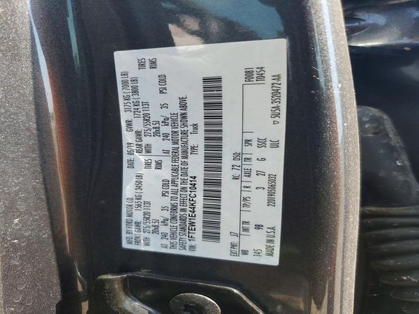 2019 FORD F150