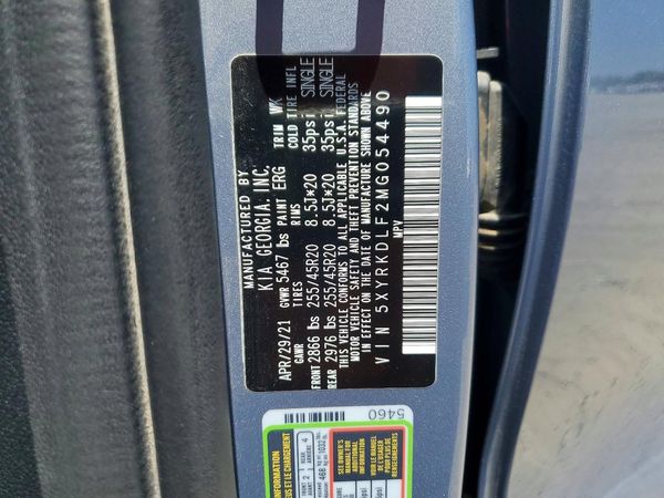2021 KIA SORENTO