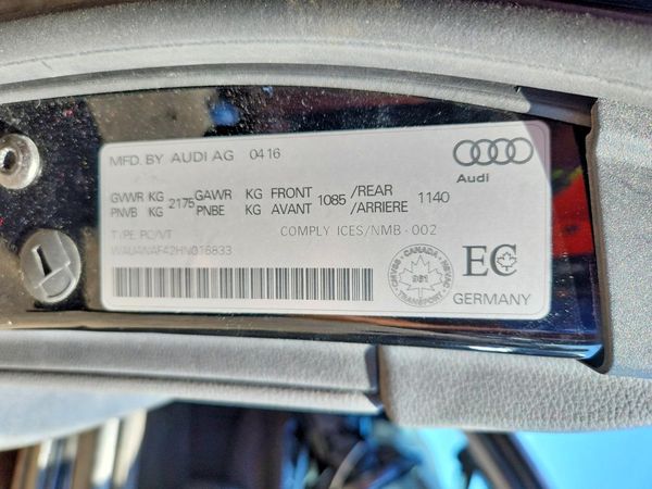 2017 AUDI A4