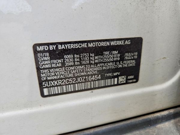 2018 BMW X5