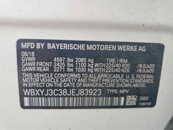 2018 BMW X2 sDrive28i