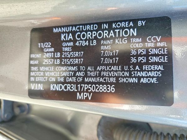 2023 KIA NIRO Wind