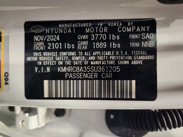 2025 HYUNDAI VENUE SEL, Limited