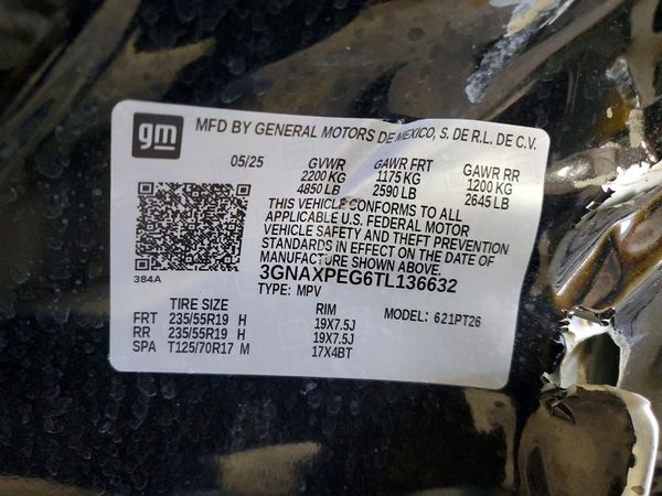 2026 CHEVROLET EQUINOX 2LT
