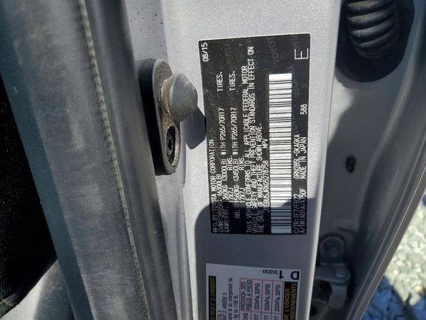 2016 TOYOTA 4RUNNER Base Grade