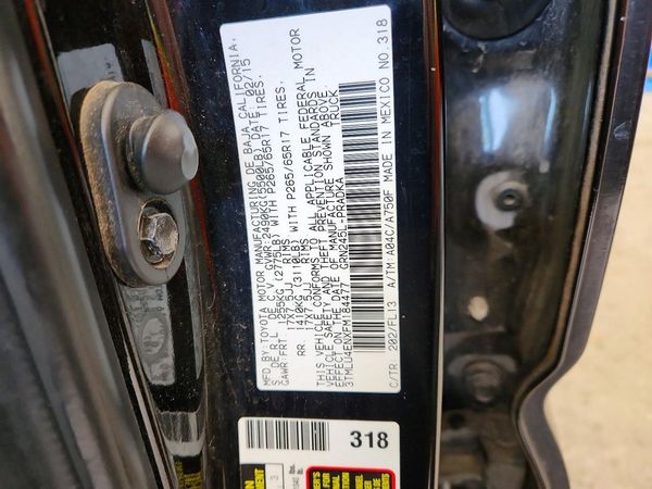 2015 TOYOTA TACOMA