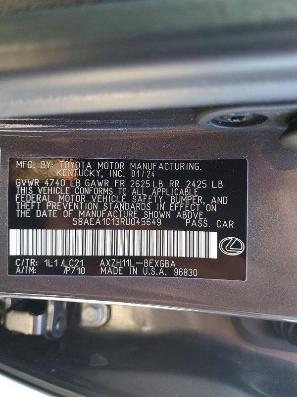 2024 LEXUS ES 300H