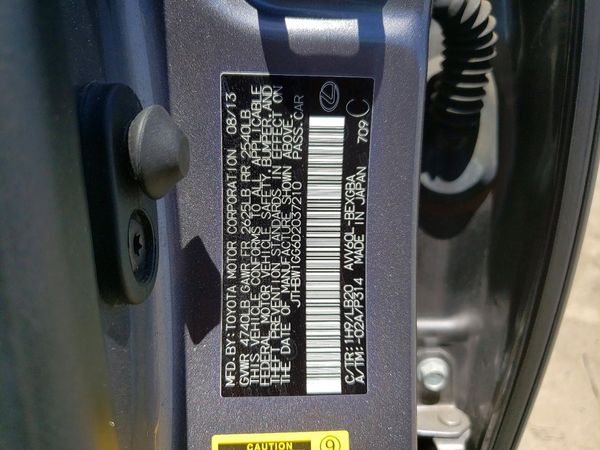 2013 LEXUS ES 300h
