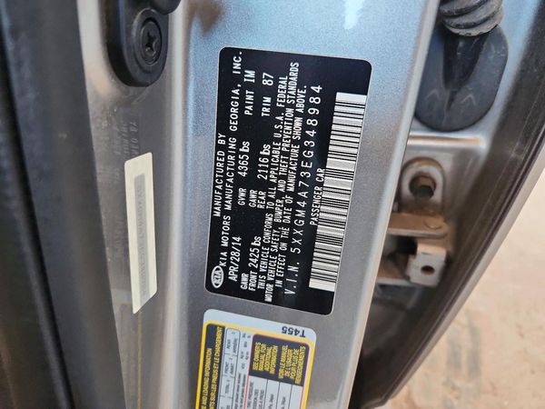 2014 KIA OPTIMA 2.4 LX STD/Conv