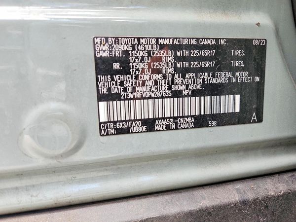 2023 TOYOTA RAV4 XLE