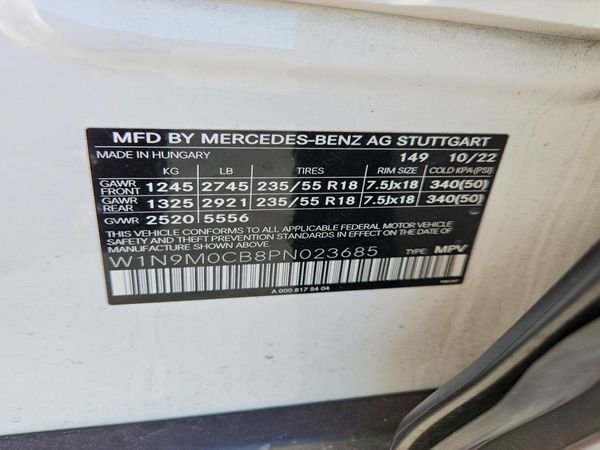 2023 MERCEDES-BENZ EQB EQB250+