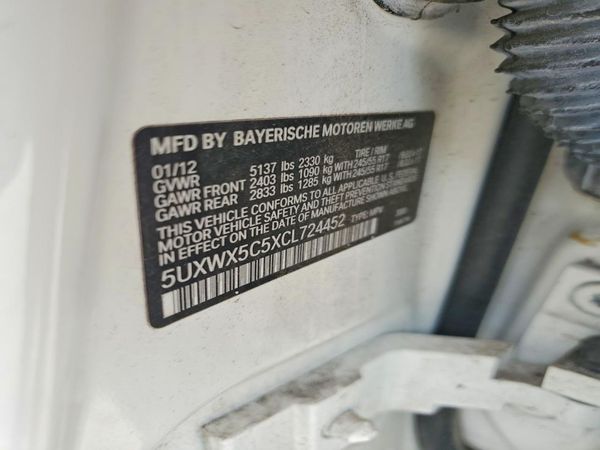 2012 BMW X3 xDrive28i