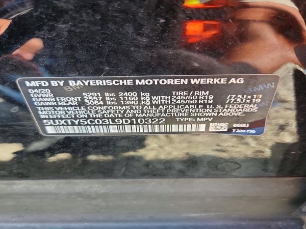 2020 BMW X3 xDrive30i