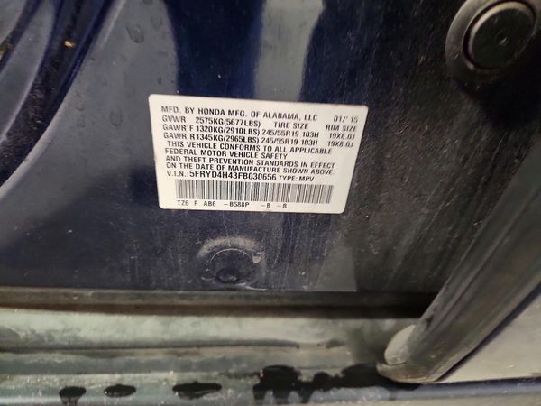 2015 ACURA MDX SH-AWD Tech