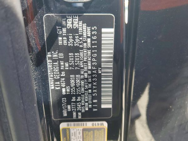 2023 KIA SPORTAGE EX