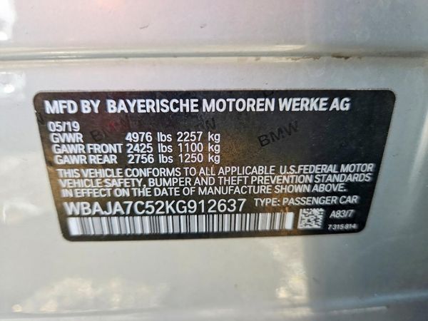2019 BMW 530 xDrive