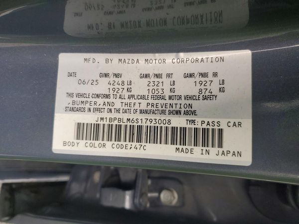2025 MAZDA 3 Preferred Package