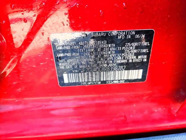 2024 SUBARU CROSSTREK Premium