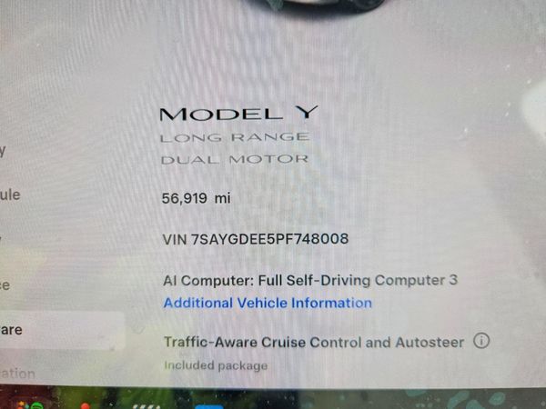 2023 TESLA MODEL Y
