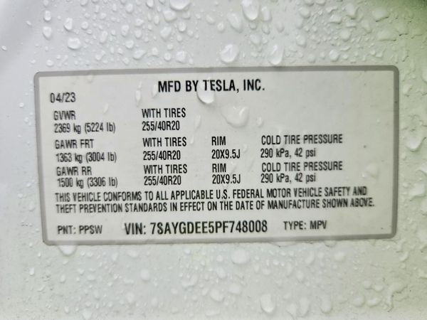 2023 TESLA MODEL Y