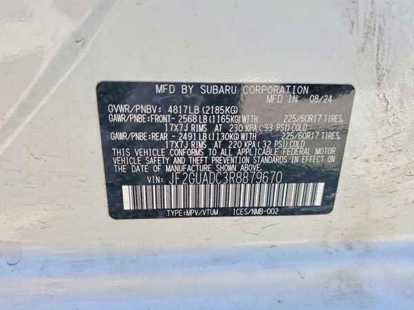 2024 SUBARU CROSSTREK Premium