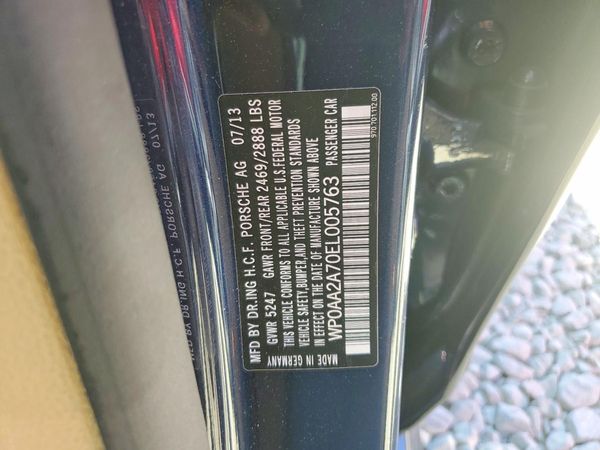 2014 PORSCHE PANAMERA Base (2WD), 4 (4WD)