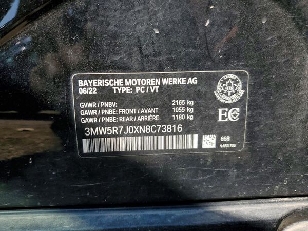 2022 BMW 330XI xDrive