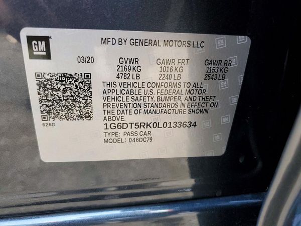 2020 CADILLAC CT5 Premium Luxury
