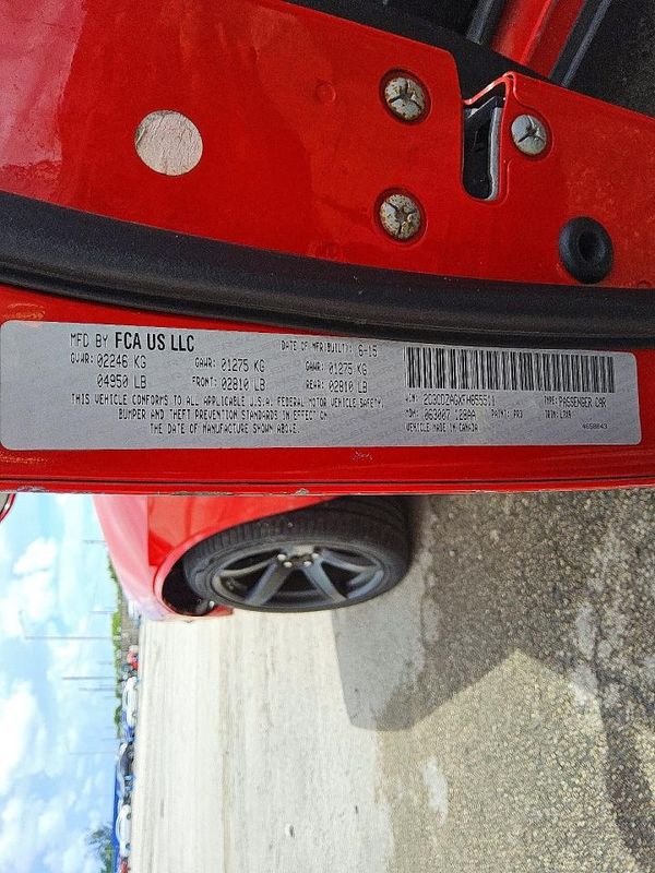 2015 DODGE CHALLENGER SXT
