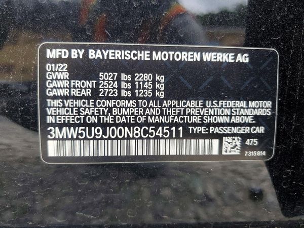 2022 BMW M340XI xDrive