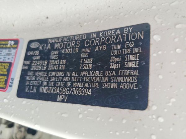2016 KIA SOUL