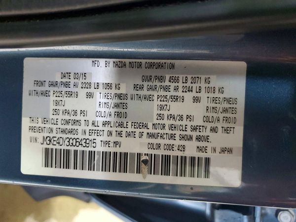 2016 MAZDA CX-5 Grand Touring/GT