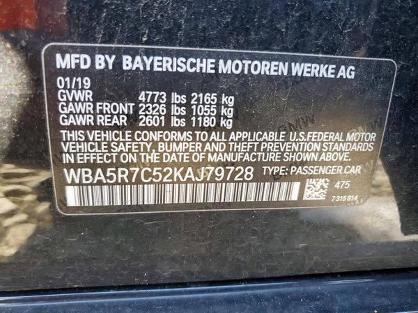 2019 BMW 330XI xDrive