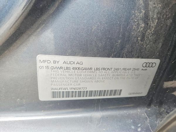 2015 AUDI A4 quattro Premium Plus