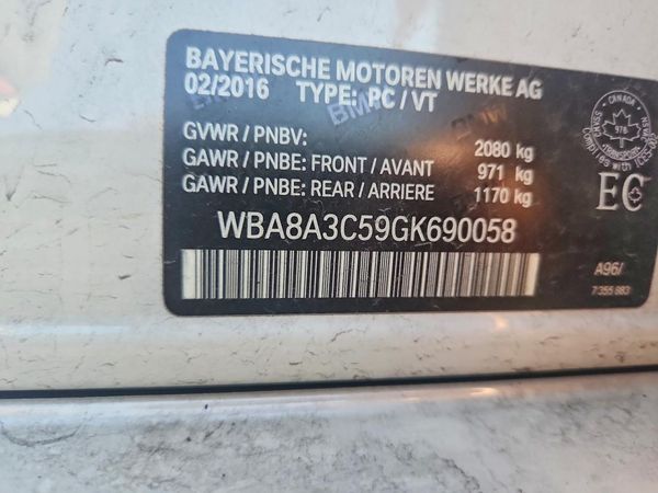 2016 BMW 320 xDrive