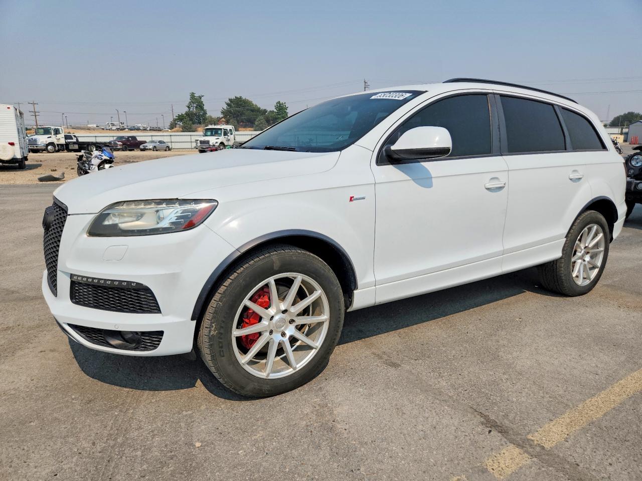 2013 AUDI Q7 S Line Prestige