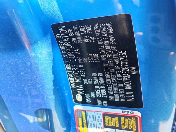 2016 KIA SOUL EV Plus (+)