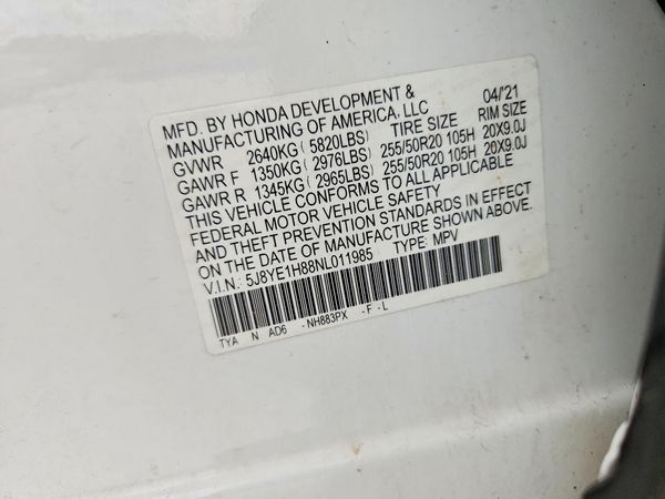 2022 ACURA MDX ADV