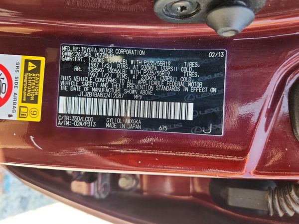 2013 LEXUS RX 450h