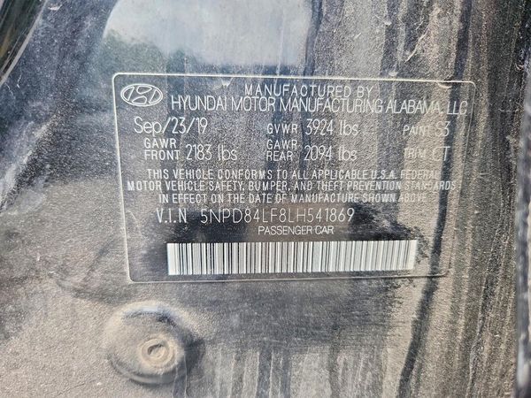 2020 HYUNDAI ELANTRA